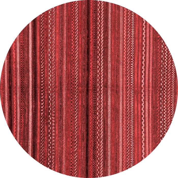 Machine Washable Abstract Red Modern Rug, wshabs2207red