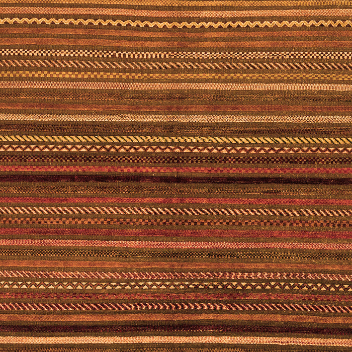 Machine Washable Abstract Orange Modern Area Rugs, wshabs2207org