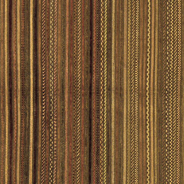 Square Abstract Brown Modern Rug, abs2207brn