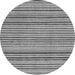 Round Machine Washable Abstract Gray Modern Rug, wshabs2208gry