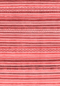 Abstract Red Modern Rug, abs2208red