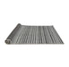 Sideview of Abstract Gray Modern Rug, abs2208gry