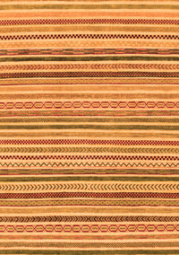 Abstract Orange Modern Rug, abs2208org