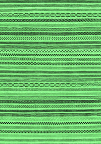 Abstract Emerald Green Modern Rug, abs2208emgrn