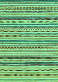 Abstract Turquoise Modern Rug, abs2208turq