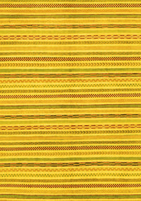 Abstract Yellow Modern Rug, abs2209yw