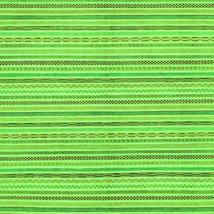 Square Abstract Green Modern Rug, abs2209grn