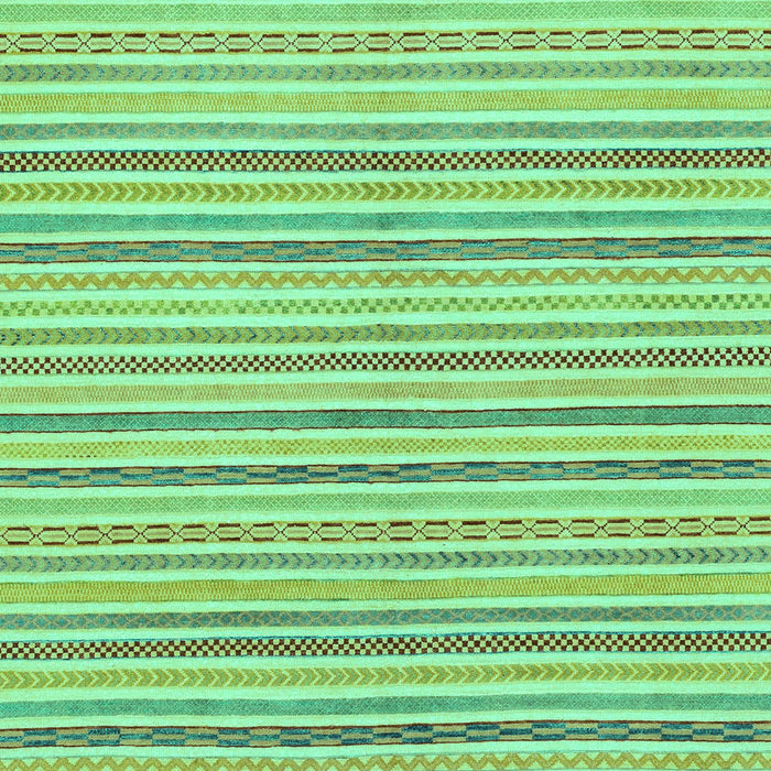 Machine Washable Abstract Turquoise Modern Area Rugs, wshabs2209turq