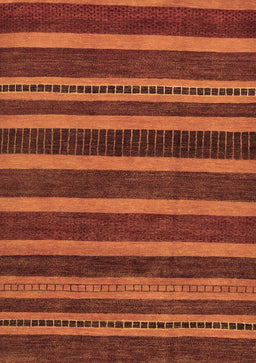 Abstract Brown Modern Rug, abs220brn
