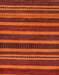 Abstract Orange Red Modern Rug, abs220