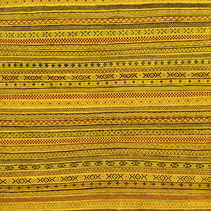 Abstract Yellow Modern Rug, abs2210yw