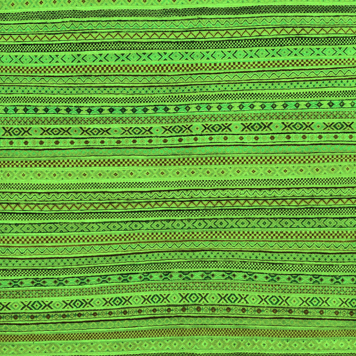 Machine Washable Abstract Green Modern Area Rugs, wshabs2210grn