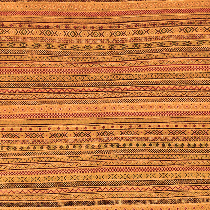 Machine Washable Abstract Orange Modern Area Rugs, wshabs2210org