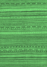 Abstract Emerald Green Modern Rug, abs2210emgrn