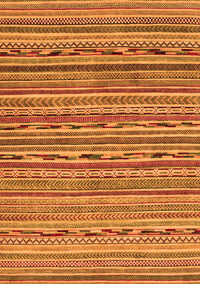 Abstract Orange Modern Rug, abs2211org