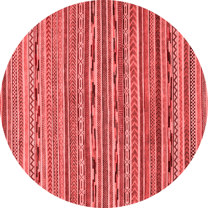 Abstract Red Modern Rug, abs2211red