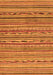 Machine Washable Abstract Orange Modern Area Rugs, wshabs2211org