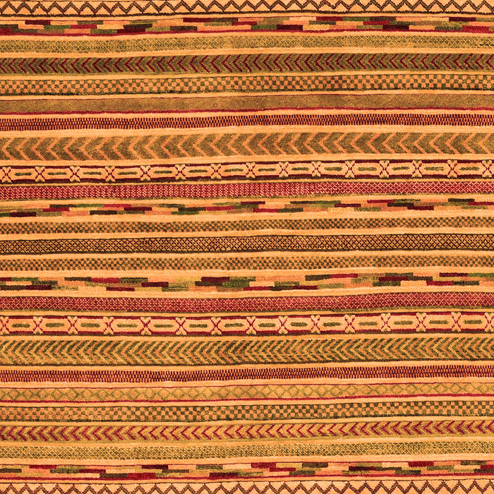Machine Washable Abstract Orange Modern Area Rugs, wshabs2211org