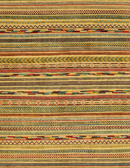 Abstract Yellow Modern Rug, abs2211