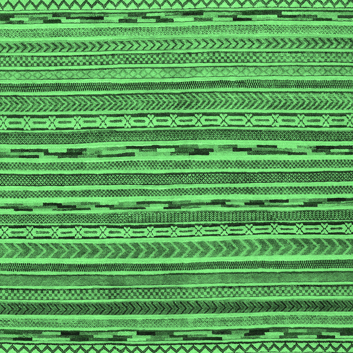 Abstract Emerald Green Modern Rug, abs2211emgrn