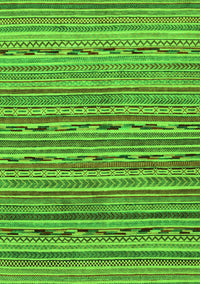 Abstract Green Modern Rug, abs2211grn