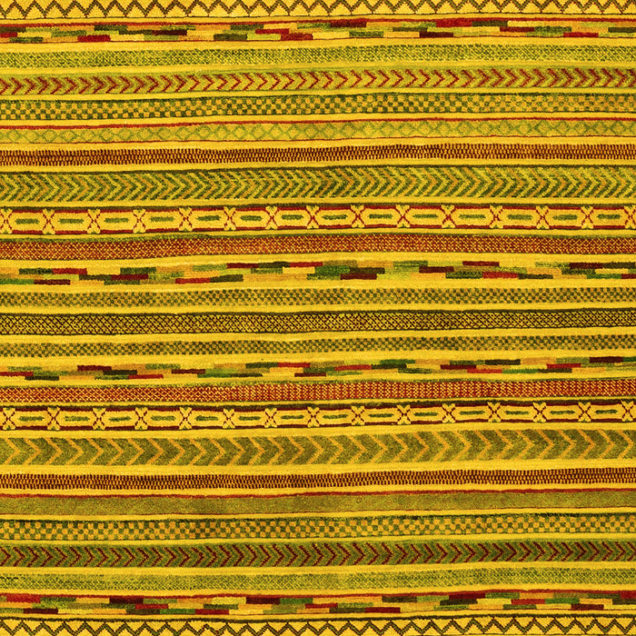Abstract Yellow Modern Rug, abs2211yw