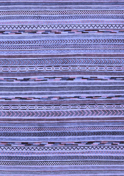Abstract Blue Modern Rug, abs2211blu