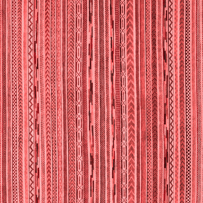 Abstract Red Modern Rug, abs2211red