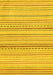 Abstract Yellow Modern Rug, abs2212yw