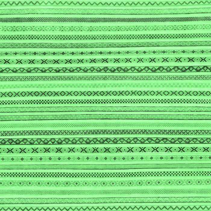 Machine Washable Abstract Emerald Green Modern Area Rugs, wshabs2212emgrn