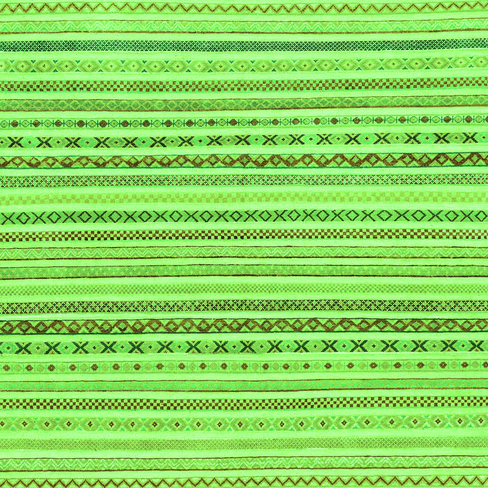 Machine Washable Abstract Green Modern Area Rugs, wshabs2212grn