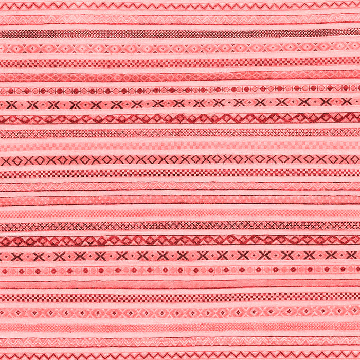 Abstract Red Modern Area Rugs