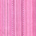 Square Machine Washable Abstract Pink Modern Rug, wshabs2212pnk