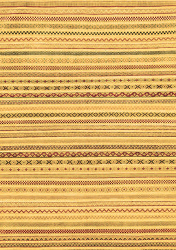 Abstract Brown Modern Rug, abs2212brn