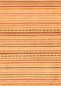 Abstract Orange Modern Rug, abs2212org