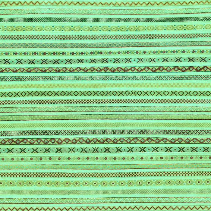 Machine Washable Abstract Turquoise Modern Area Rugs, wshabs2212turq