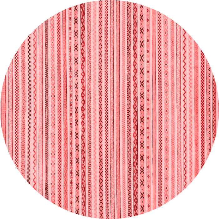 Machine Washable Abstract Red Modern Rug, wshabs2212red