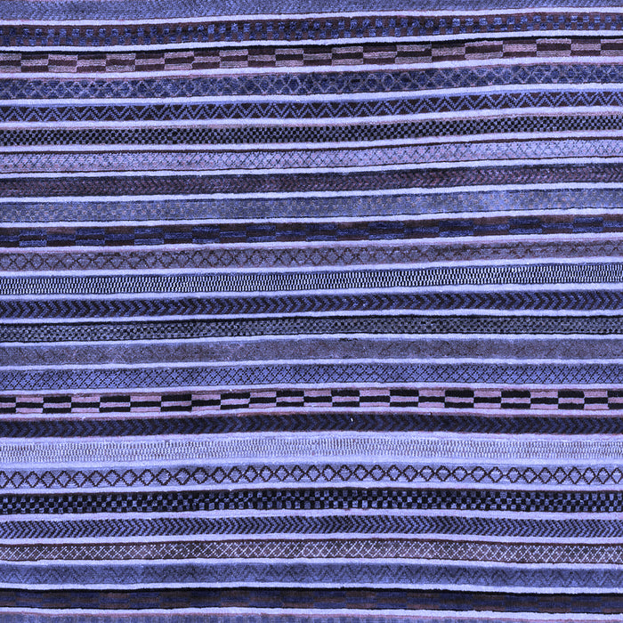 Machine Washable Abstract Blue Modern Rug, wshabs2213blu