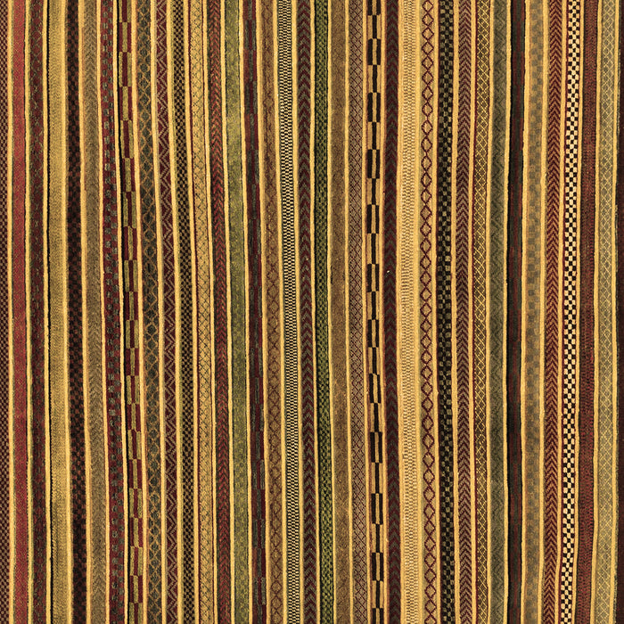 Square Abstract Brown Modern Rug, abs2213brn