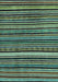 Abstract Light Blue Modern Rug, abs2213lblu