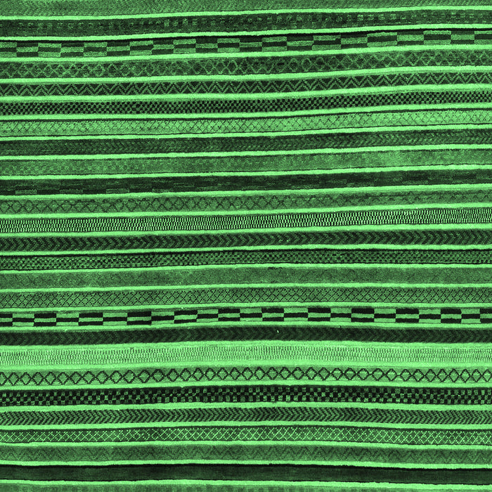 Machine Washable Abstract Emerald Green Modern Area Rugs, wshabs2213emgrn