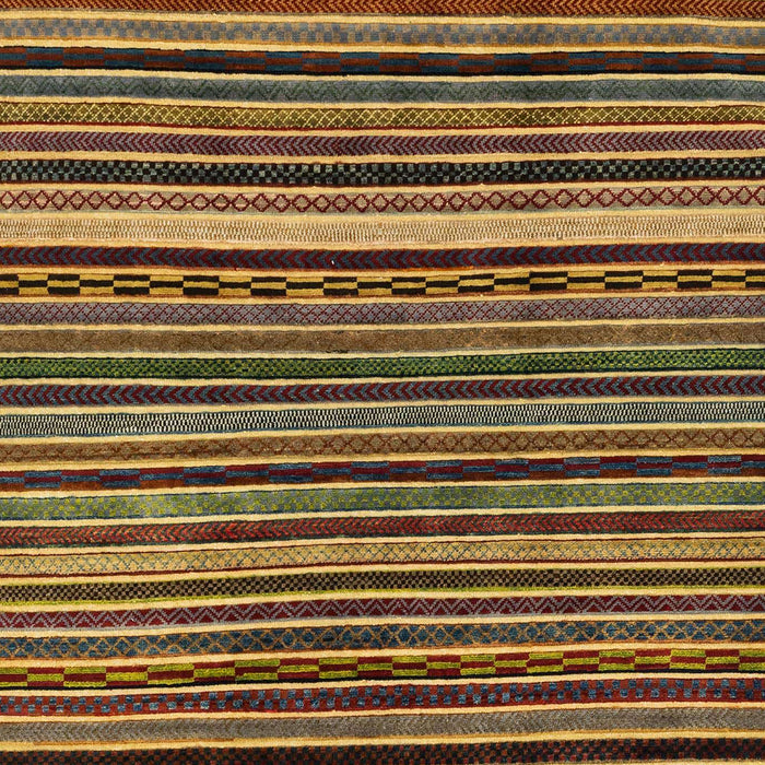 Machine Washable Abstract Red Brown Rug, wshabs2213