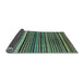 Sideview of Abstract Light Blue Modern Rug, abs2213lblu