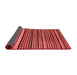 Abstract Red Modern Area Rugs