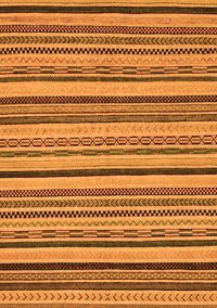 Abstract Orange Modern Rug, abs2214org