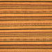 Square Abstract Orange Modern Rug, abs2214org