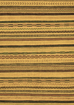 Abstract Brown Modern Rug, abs2214brn