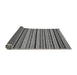 Sideview of Abstract Gray Modern Rug, abs2214gry