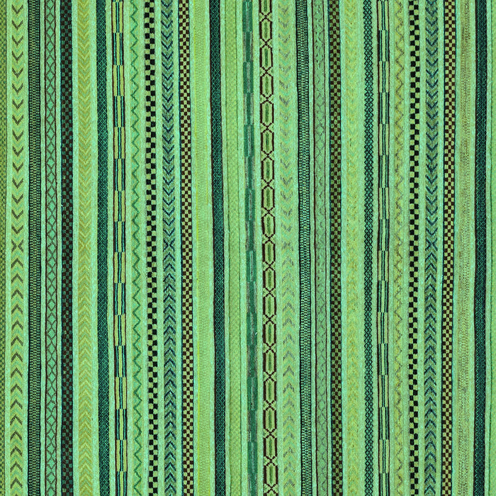 Square Abstract Turquoise Modern Rug, abs2214turq