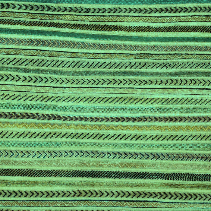 Machine Washable Abstract Turquoise Modern Area Rugs, wshabs2215turq